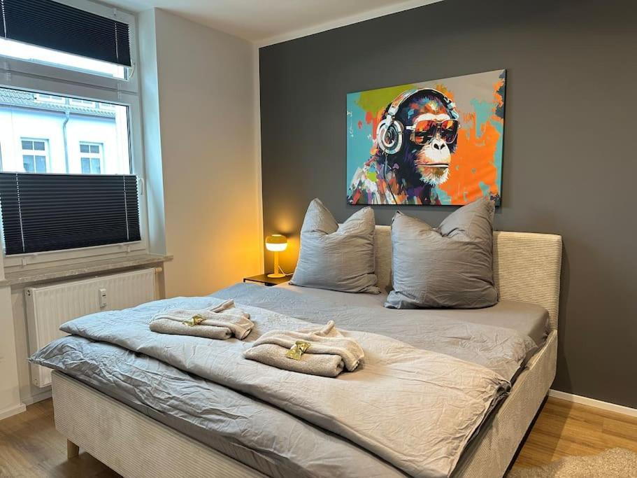 Moderne 50 Qm Unterkunft Monkey Росток Екстер'єр фото